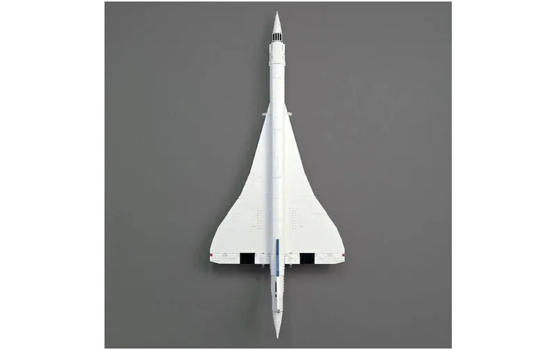iDisplayit Baukasten Acryl-Wandhalter für LEGO 10318 Concorde