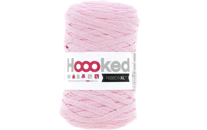 Hoooked Wolle Ribbon XL 250 g, Rosa