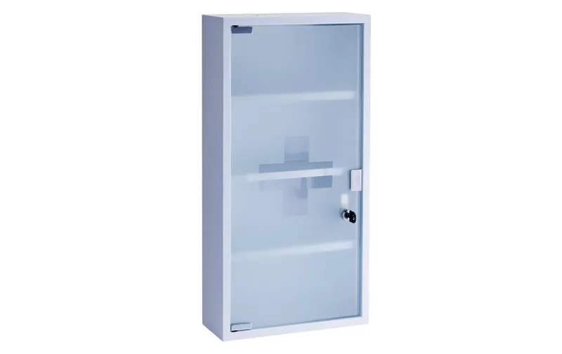 Zeller Present Erste Hilfe Schrank 30 x 12 x 60 cm, white
