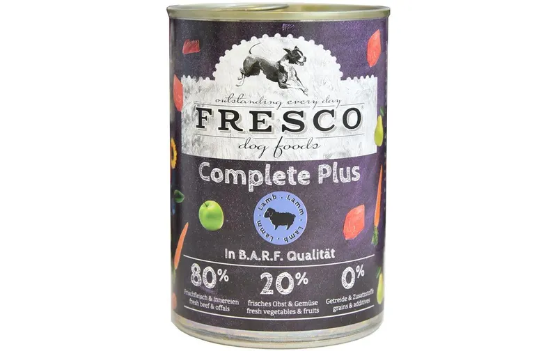 FRESCO Nassfutter Complete Plus Lamm 400 g