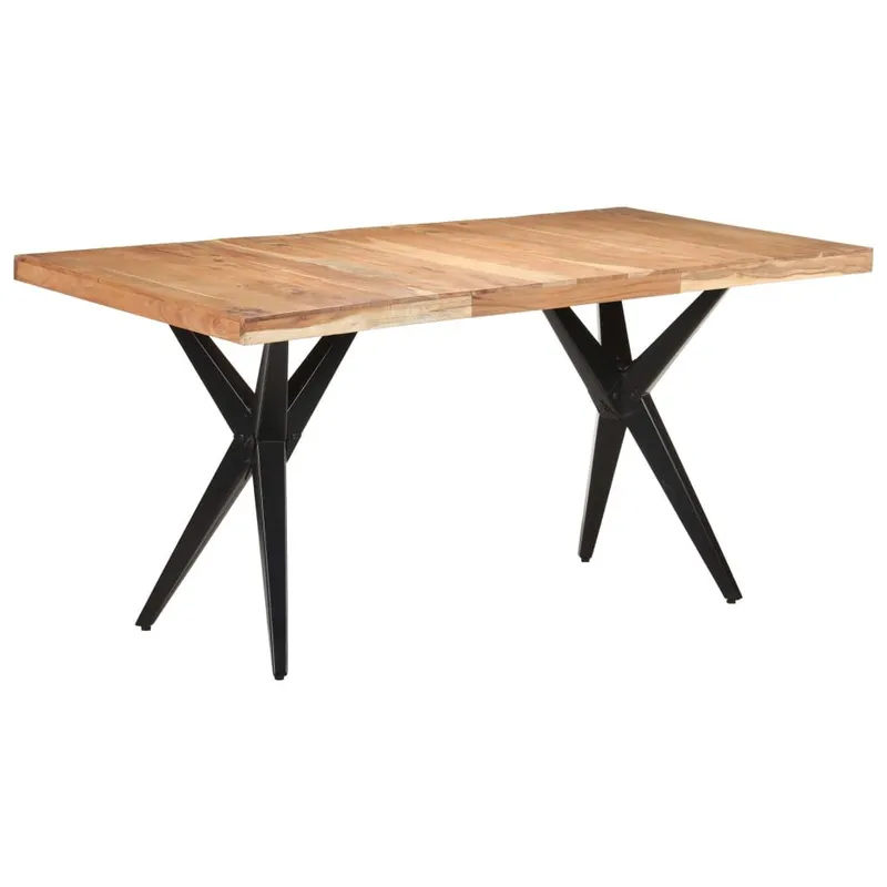 Esstisch 160x80x76 cm legno massiccio acacia