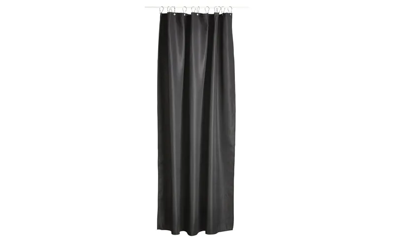 Zone Denmark Duschvorhang Lux 180 cm x 200 cm, nero