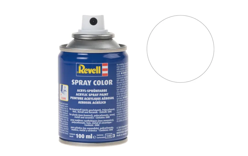 Revell Acrylspray 100 ml Deckend/Seidenmatt-white matt