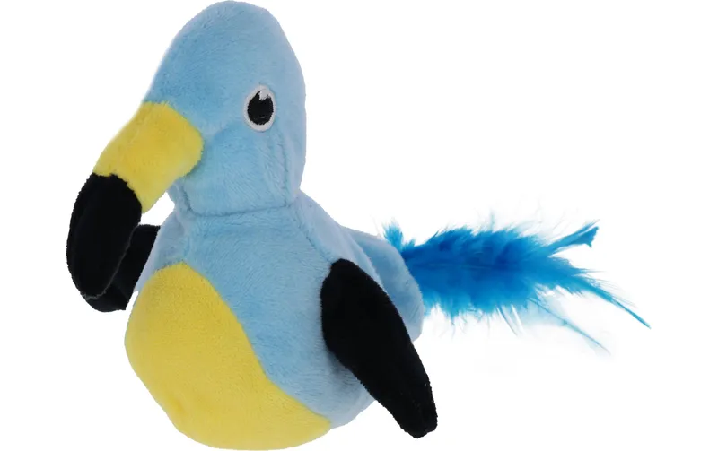 Kerbl Katzen-Spielzeug Jumping Bird 17 cm x 12.5 cm