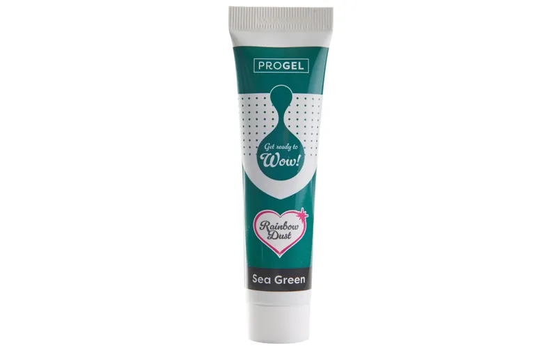 Rainbow Dust ProGel Lebensmittelfarbe Meergrün 25 g