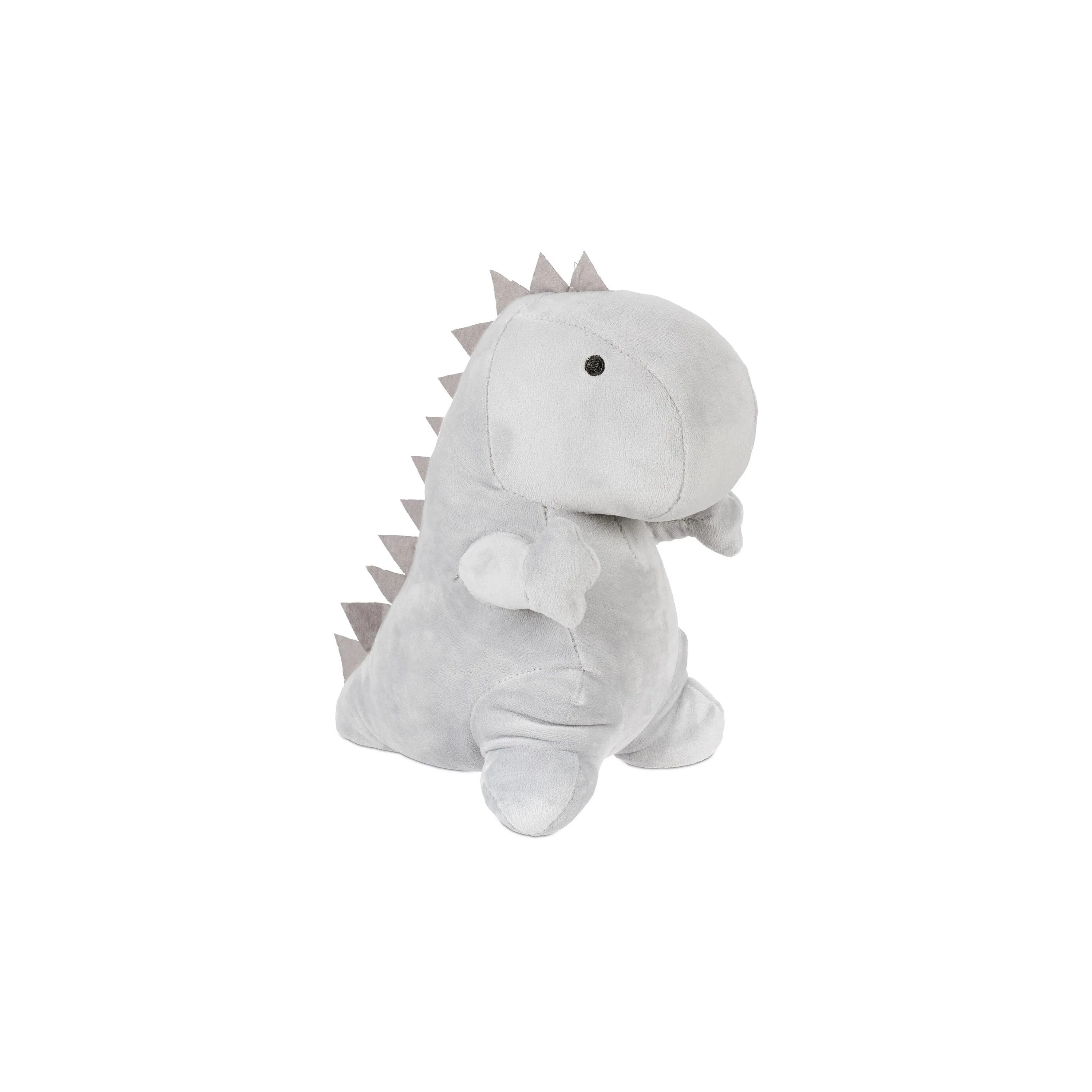 relaxdays Türstopper Dino Stoff Grau 23 cm