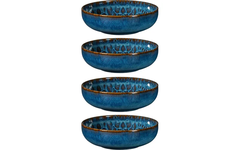 Mäser Schüssel Tiles UNO 16 cm, 4 pezzi, blu