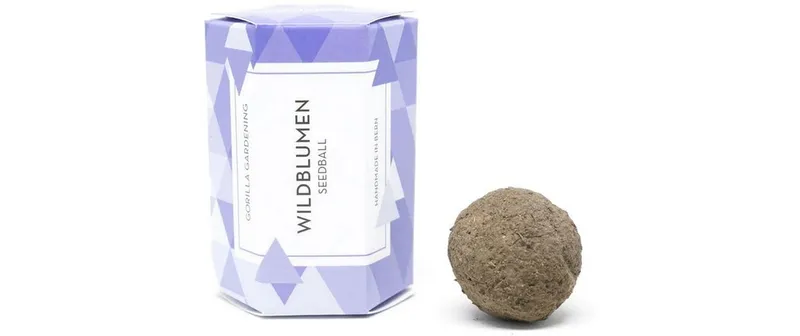 Gorilla Gardening Wildblumen Seedball einzeln