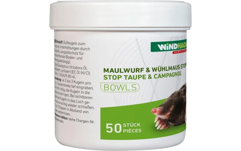 Windhager Maulwurfabwehr Kugeln 50 Stück