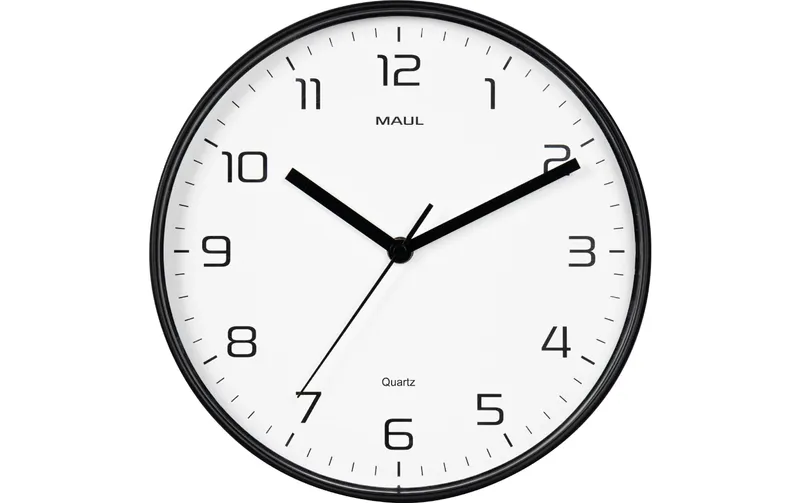 Maul Wanduhr Drip Ø 25 cm, nero