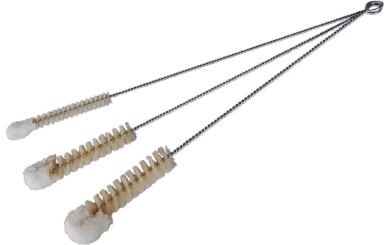 Edi Baur Hahnenputzer Wollkopf Trio Set naturale
