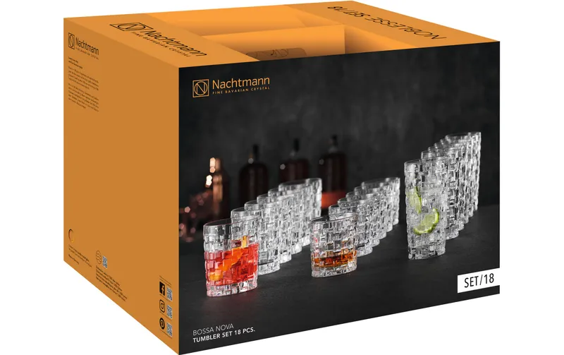 Nachtmann Bossa Nova Becher Set 1 pezzi, trasparente