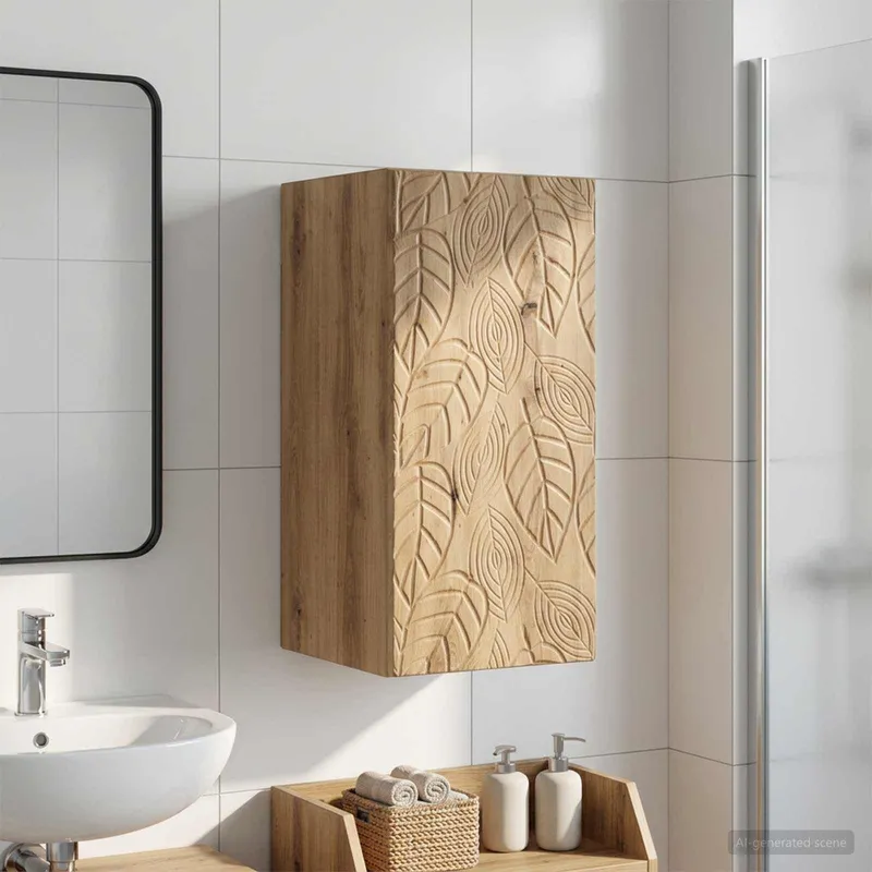 Badezimmer-Wandschrank DELFT Artisan-Eiche 30 x 31 x 59 cm