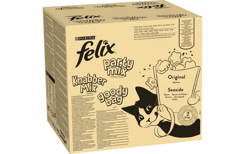 Felix Megapack Party Mix Seaside et Original, 16 x 60 g