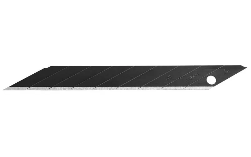 NT Cutter Ersatzklinge BA-15P 9 mm, black, 10 pieces