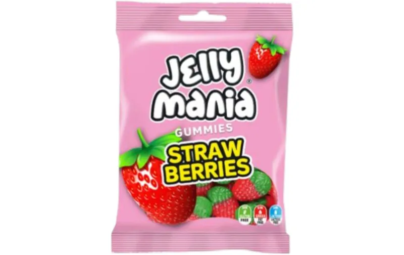 Jake Jellymania Strawberries halal 100 g