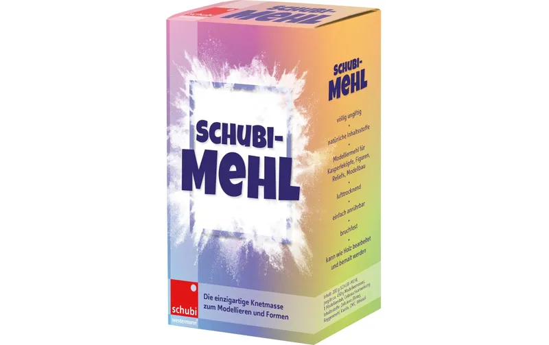 Basteln Modelliermasse Schubi Modelliermehl 200 g