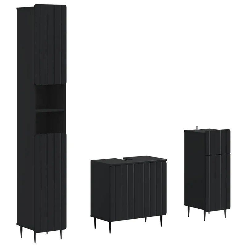 Ensemble de meuble de salle de bain 3 pièces ZWOLLE