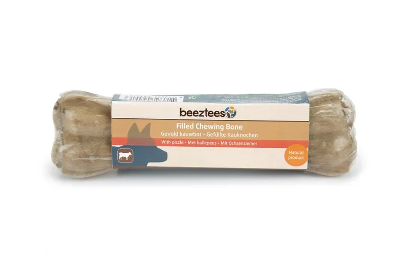 Beeztees Kausnack Knochen Ochsenziemer 15 cm, 1 pezzi