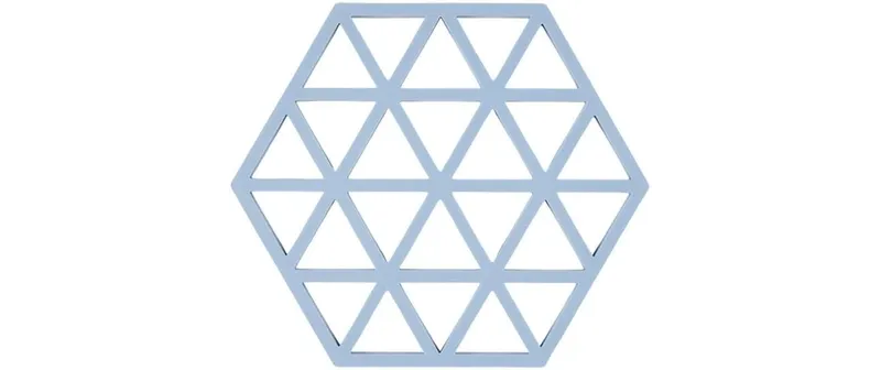 Zone Denmark Topfuntersetzer Triangles Hellblau