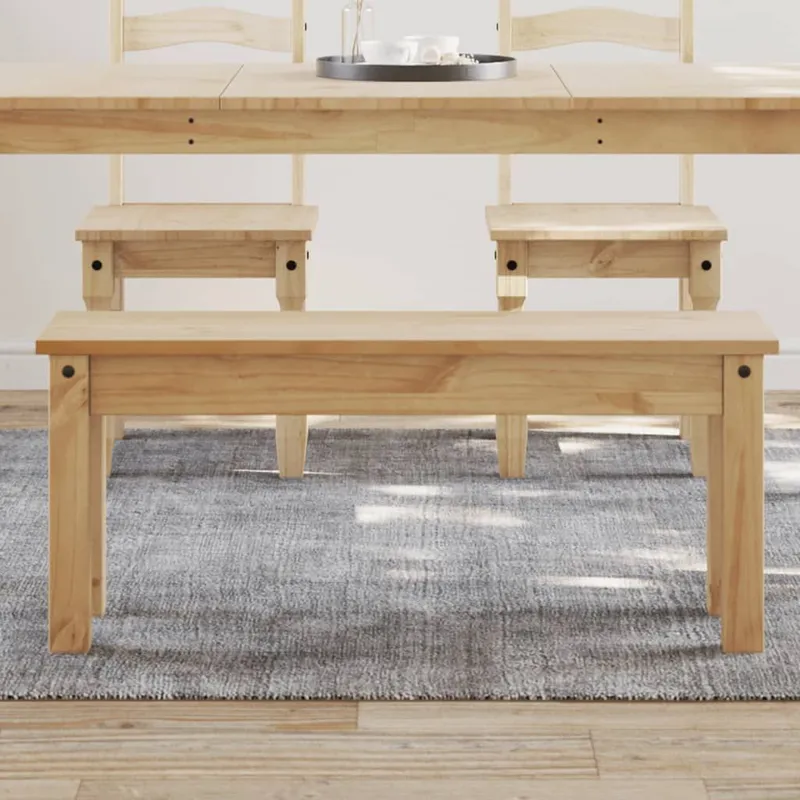 Banc à manger PANAMA 105x30x45 cm bois massif de pin