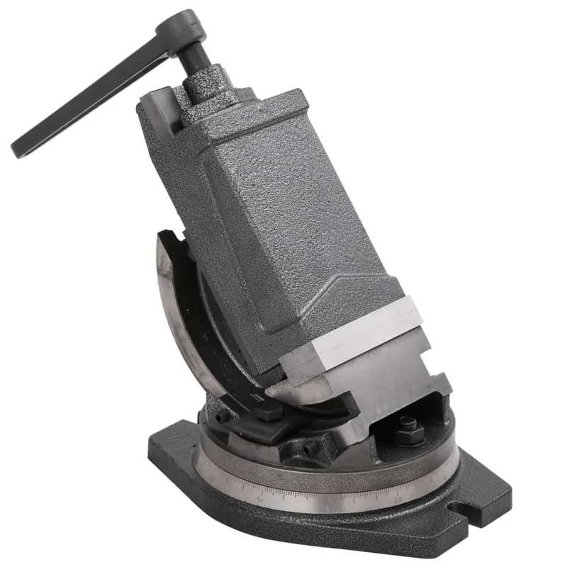 2-Achsen-Schraubstock Kippbar 100 mm