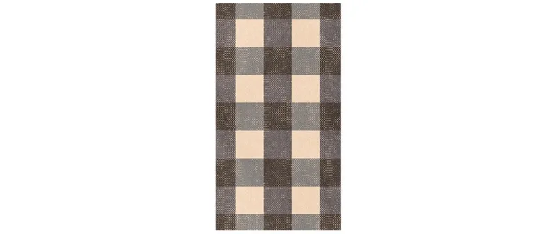 Partydeco Papierservietten Grill kariert 33 cm x 40 cm