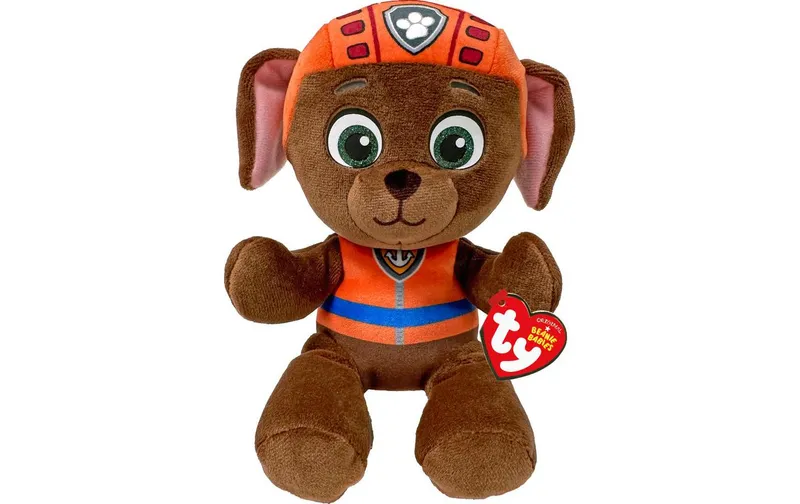 Ty Plüsch Paw Patrol Zuma 20 cm, brun, Orange