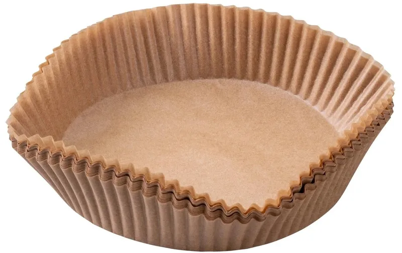 Fackelmann Backpapier Airfryer, 160 x 160 x 45 mm, 40 Stück
