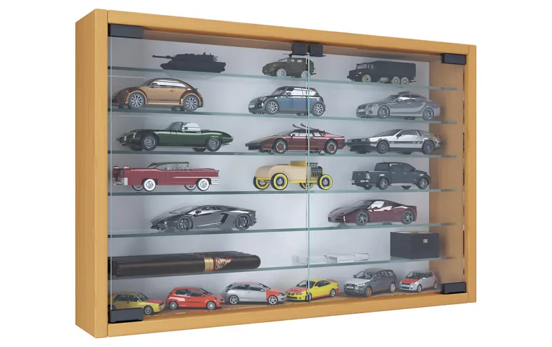 VCM Vitrine Mandosa XL 60 x 40 cm, Buche