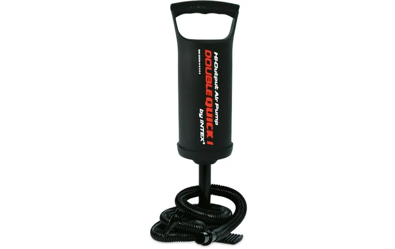 Intex Handpumpe Double Quick I Schwarz