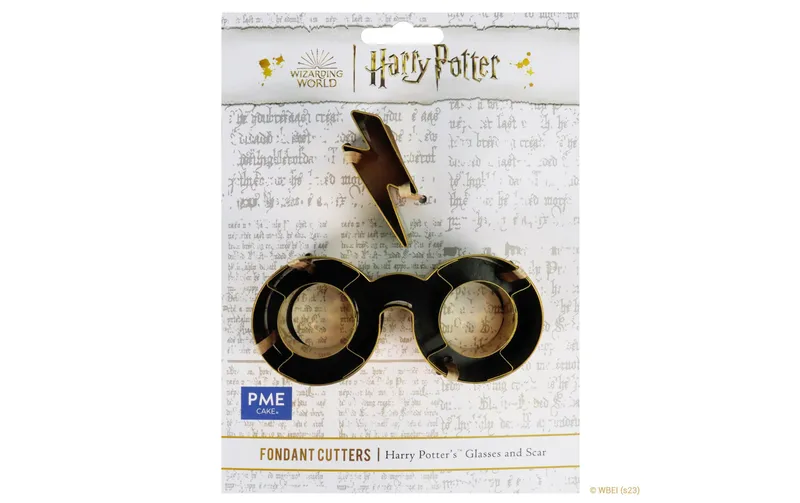 PME Guetzli-Ausstecher Brille e Blitz Harry Potter, gross