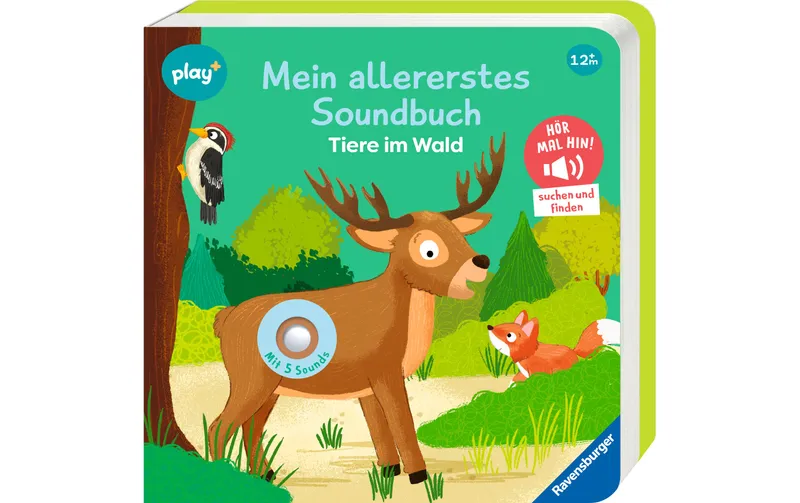 play+ Mein allererstes Soundbuch Tiere im Wald
