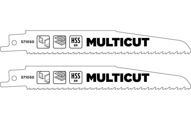 kwb Säbelsägeblätter-Set Multicut BiM 2-tlg
