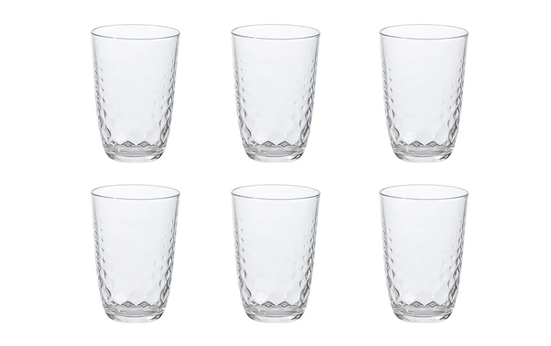 Bormioli Rocco Longdrinkverre Glit 395 ml, 6 pièces, transparent