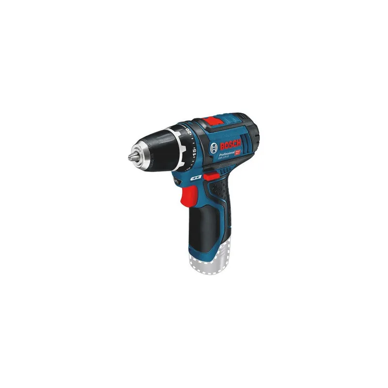 Bosch Professional Akku-Bohrschrauber GSR 12 V-15 + L-Boxx Clic&go Solo