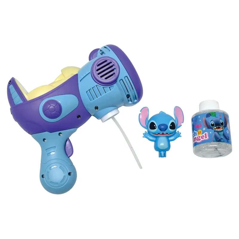 Lexibook Seifenblasen Stitch Electronic Bubble Gun
