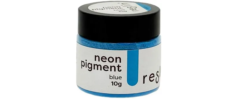 Reslin Farbpigmente Pulver Neon blue