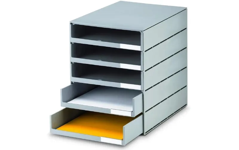 Styro Schubladenbox Styroval Pro, 5 Schubladen, gris