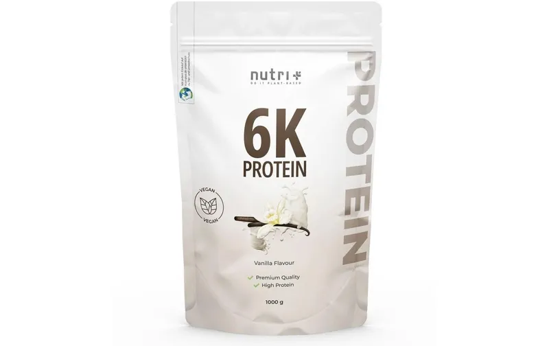 Nutri+ Pulver Vegan 6K Protein Vanille 1000 g