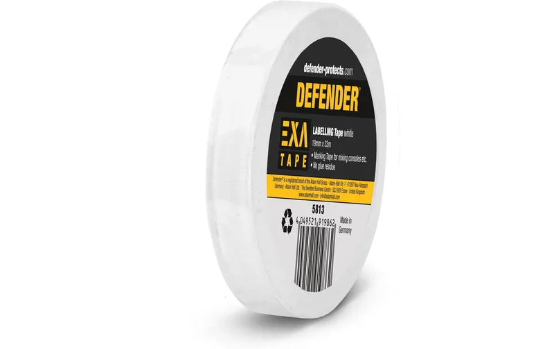 Defender Markierungsband Exa-Tape 19 mm x 30 m, bianco