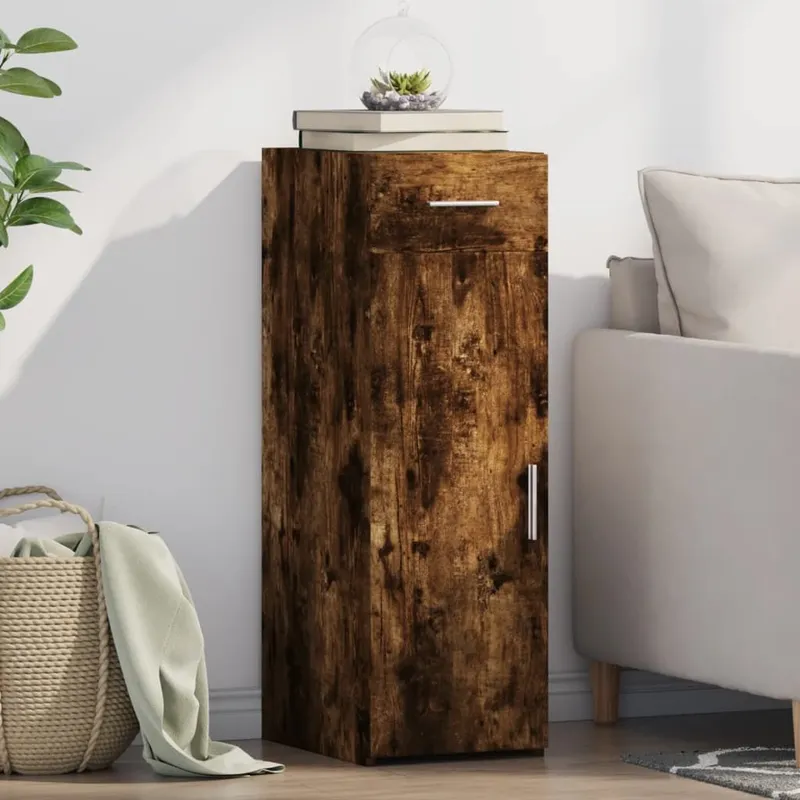 Sideboard Räuchereiche 30x42,5x93 cm derivato del legno