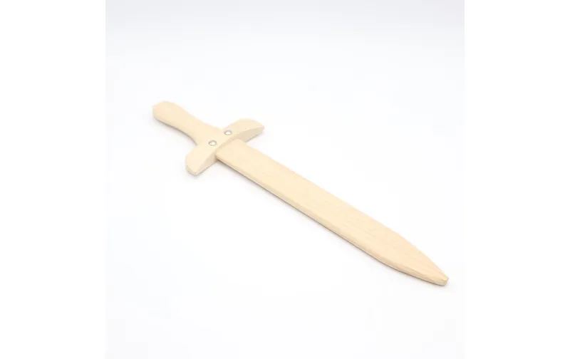 HobbyFun Holzartikel Ritterschwert 45 cm, 1 pezzi