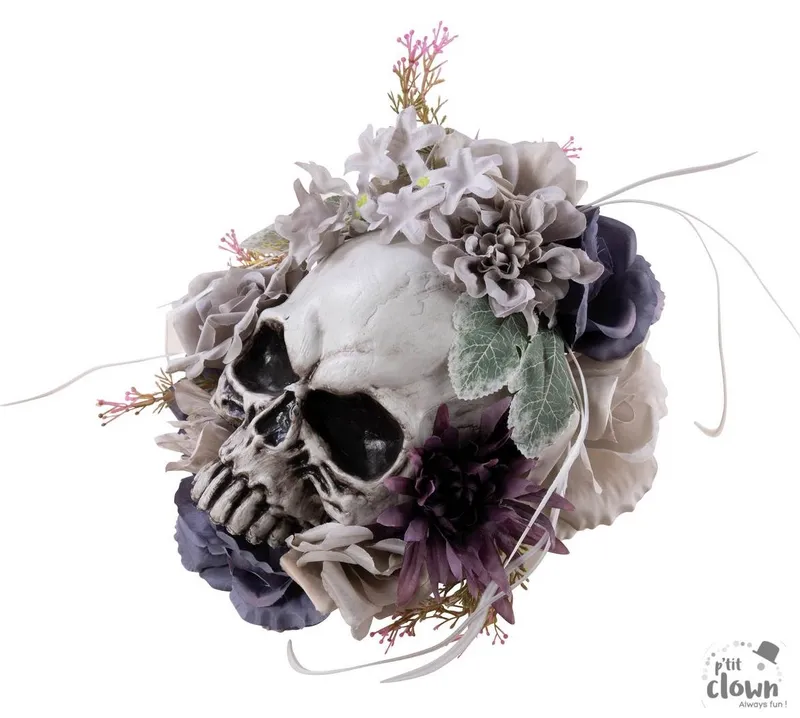 Dekoration Totenkopf con