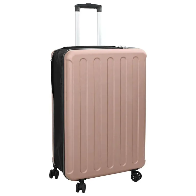 Koffer mit Schloss Roségold 50 x 30 x 76 cm ABS Kunststoff