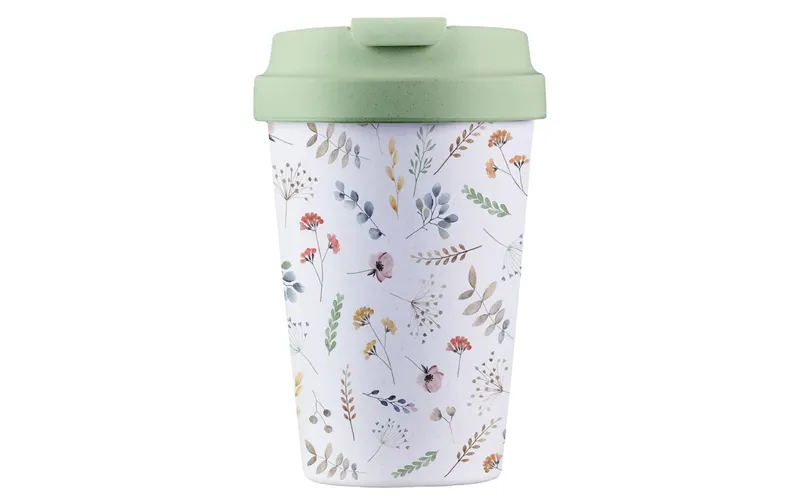 BioLoco Outdoor-Becher Easy Cup -Watercolorflowers 350 ml