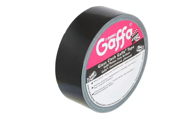 Advance Gaffa Tape AT202 50 mm x 50 m, Schwarz