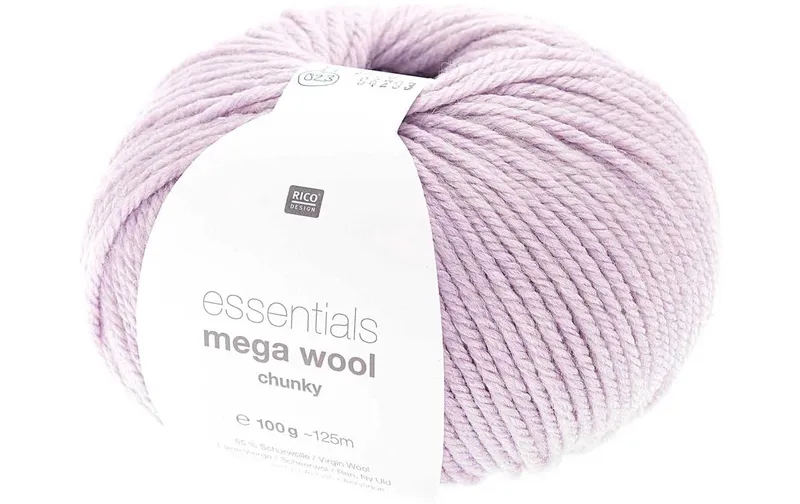 Rico Design Wolle Essentials Mega Wool chunky 100 g, Lavendel