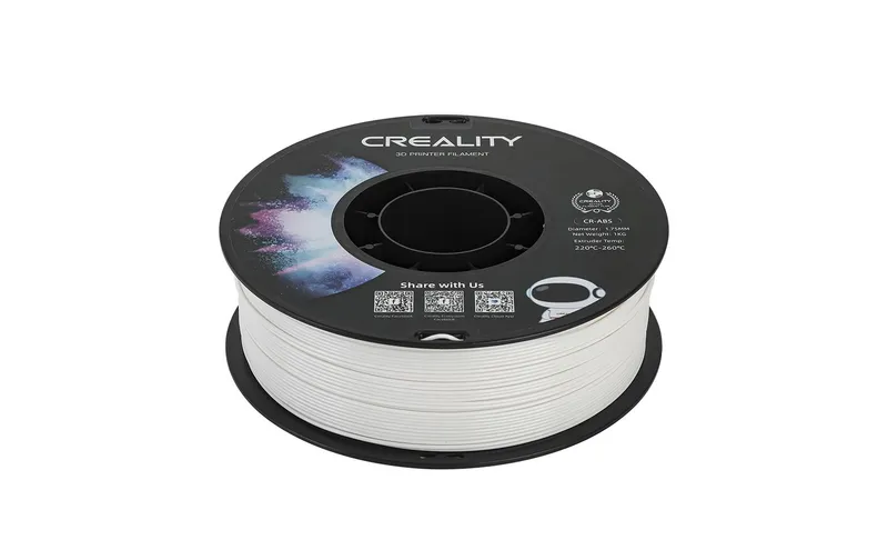 Creality Filament ABS, bianco, 1.75 mm, 1 kg