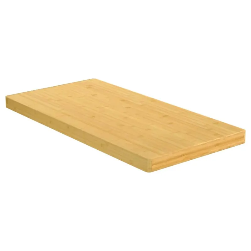 Planche à découper 100x50x4 cm bambou